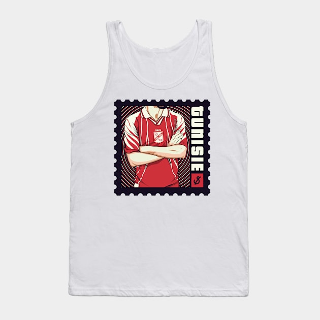 TUNISIA retro Tank Top by Stamp